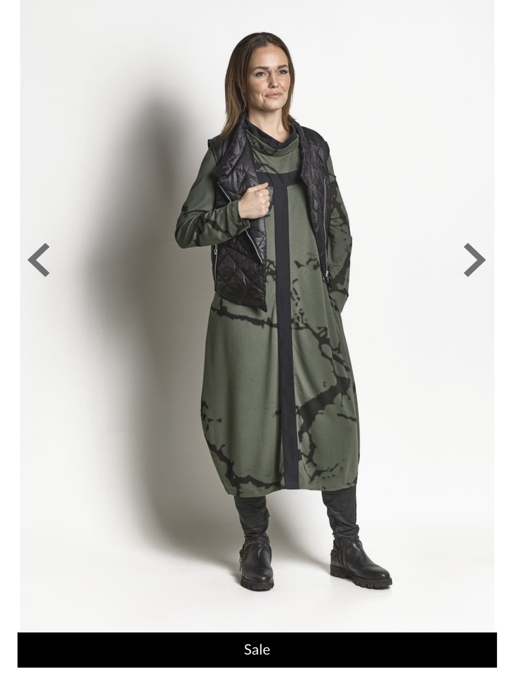 Black Quilted Asymmetrical Zip Vest‎ - My Soul